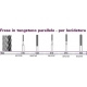 Frese Tungsteno Parallele Per Lucidatura Diam. 023 1pz