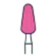 Punte Montate Rosa   D5mm  -12pz