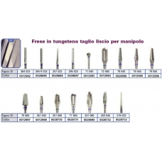 Fresa Tungsteno Taglio Liscio X Manipolo 79 045 1pz