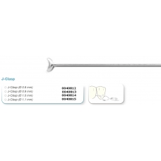 Ganci J Clasp 1.1mm 10pz