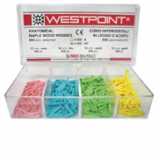 Cunei Westpoint Legno Assortimento Kit 150pz