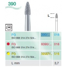 Frese Diamantate Busch Rif.390 ISO  018 6pz