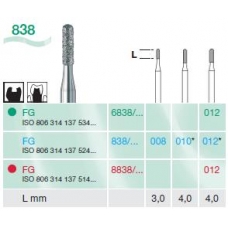 Frese Diamantate Busch Ref.838 ISO 012 FG314 6pz