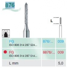 Frese Diamantate Busch Ref.876 ISO 009 FG314 6pz