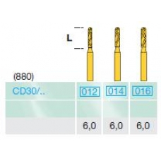 Frese Diamantate Busch CD30 ISO 010 6pz