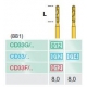 Frese Diamantate Busch CD33 ISO 012 6pz