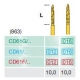 Frese Diamantate Busch CD61 ISO 016 6pz